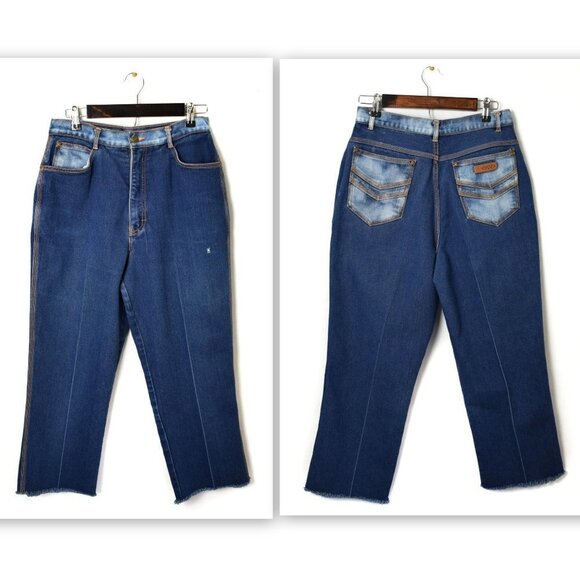 Vintage Denim - Vintage Gitano High Rise Straight Leg Jeans